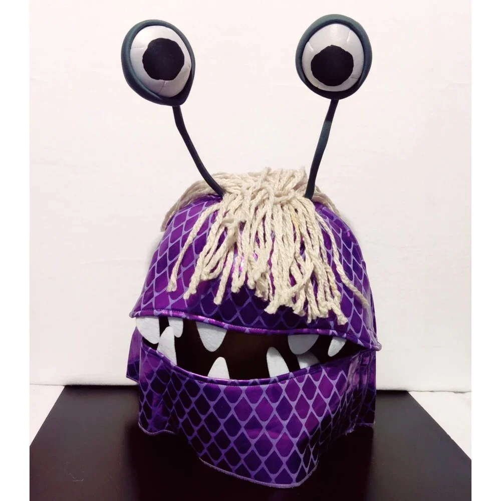 Disney Monsters Inc. Boo Purple Monster Halloween Headpiece Kids M 3T-4T NEW - Picture 2 of 6